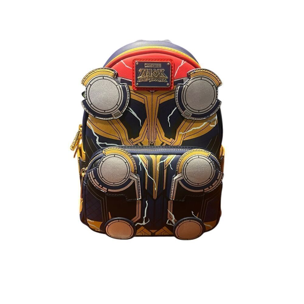 Loungefly Marvels Thor Love and Thunder Glow in the Dark Cosplay Mini Backpack